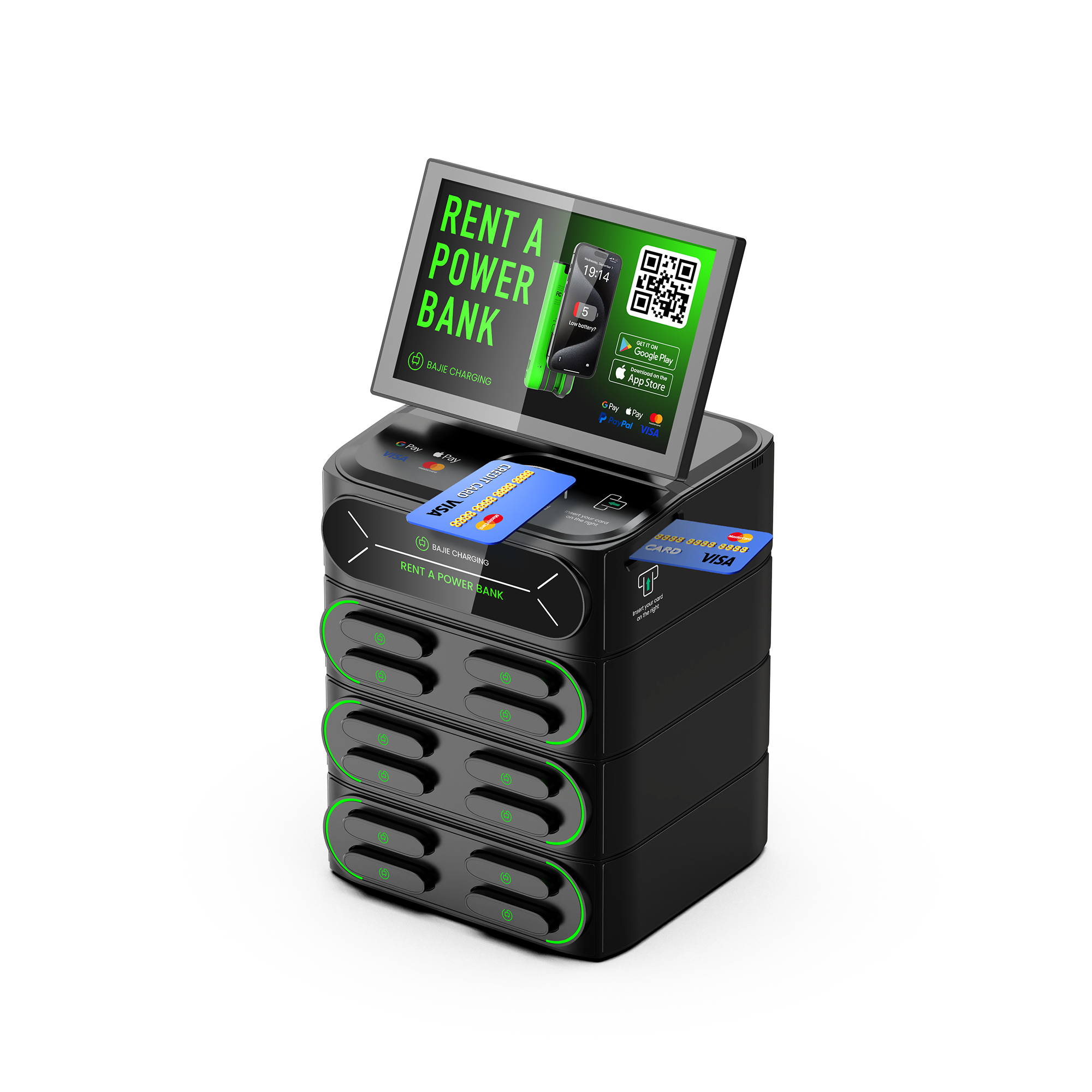 12-Slot Mobile Phone Power Bank