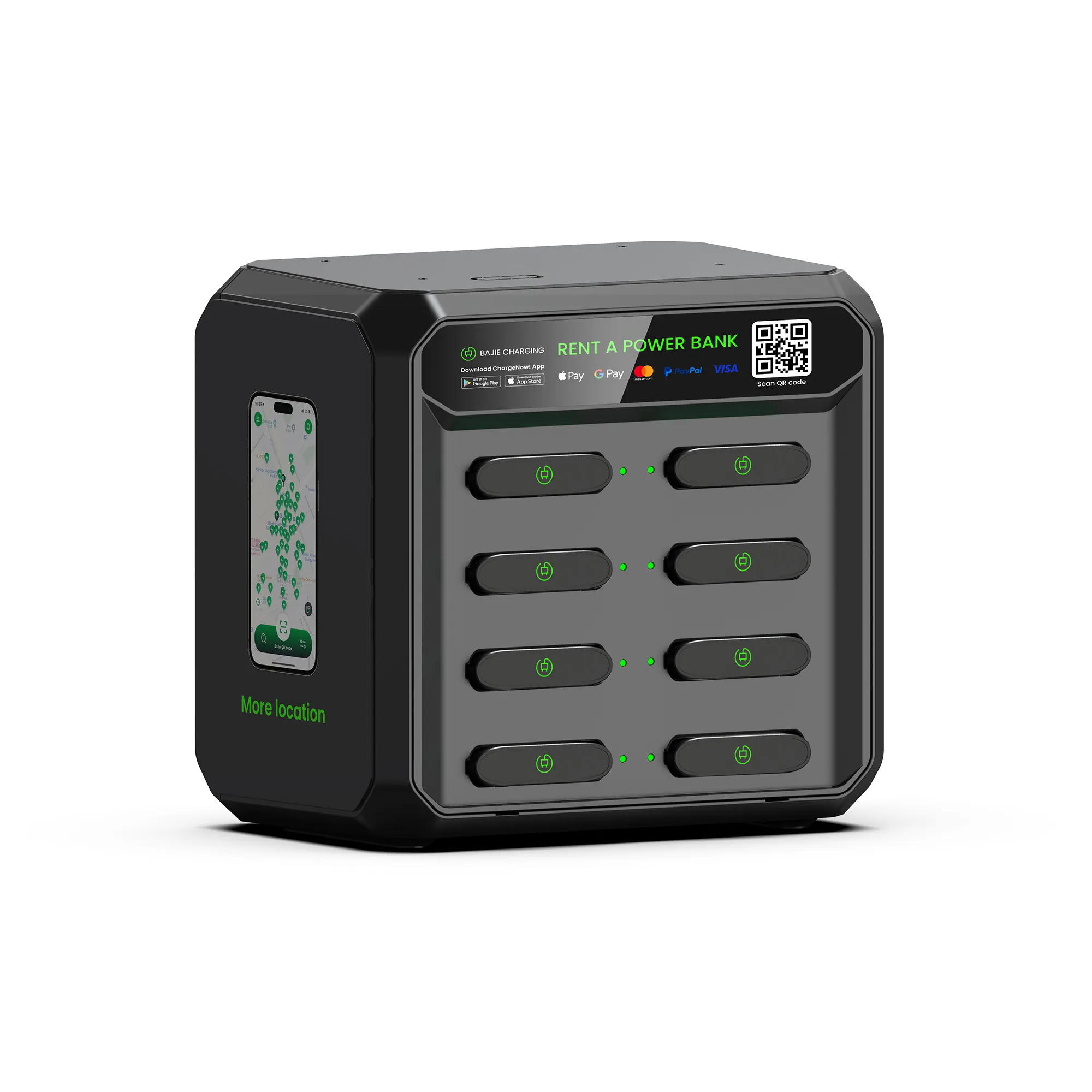 8-Slot All-in-one Charging Station