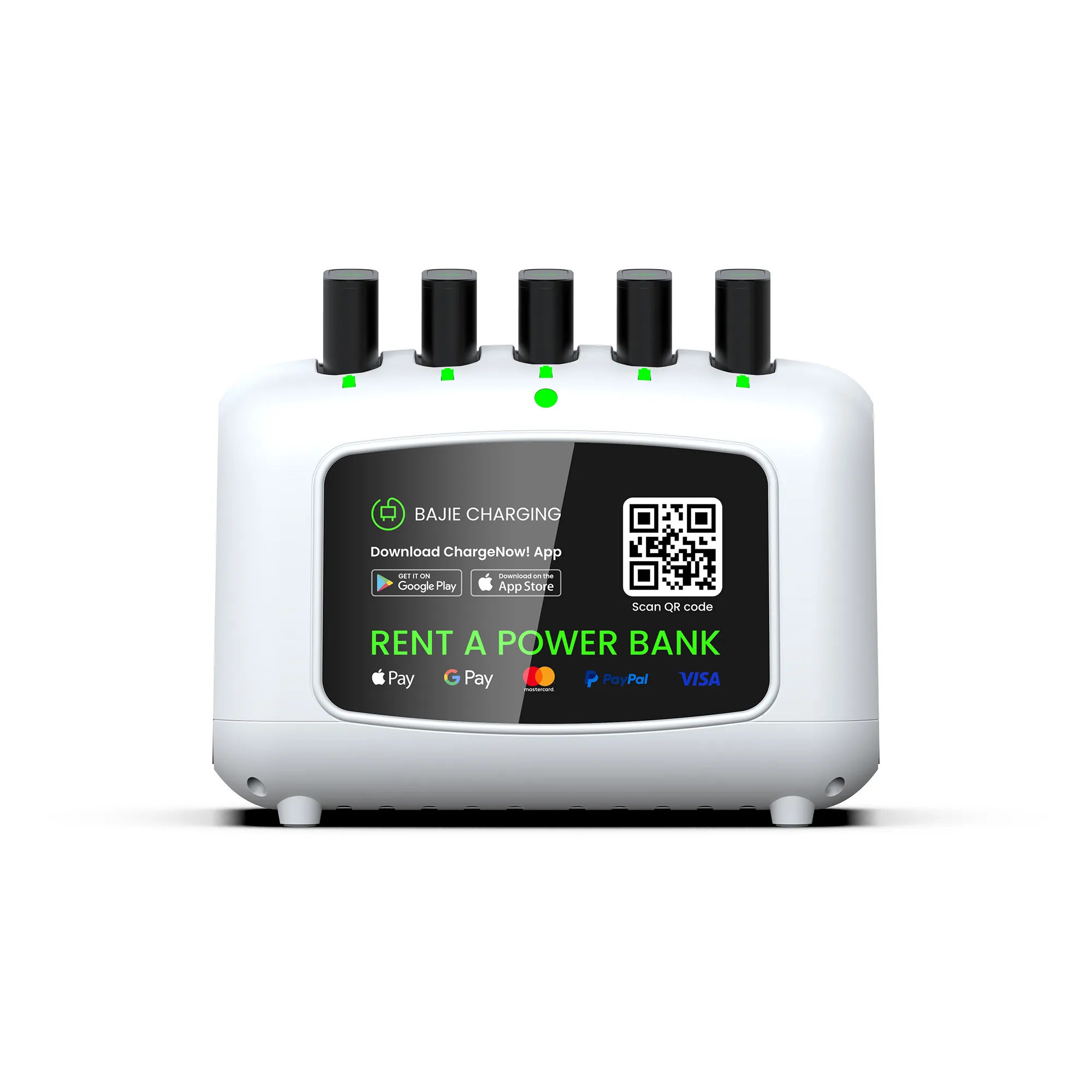 5-Slot Mini Power Bank Rental Station