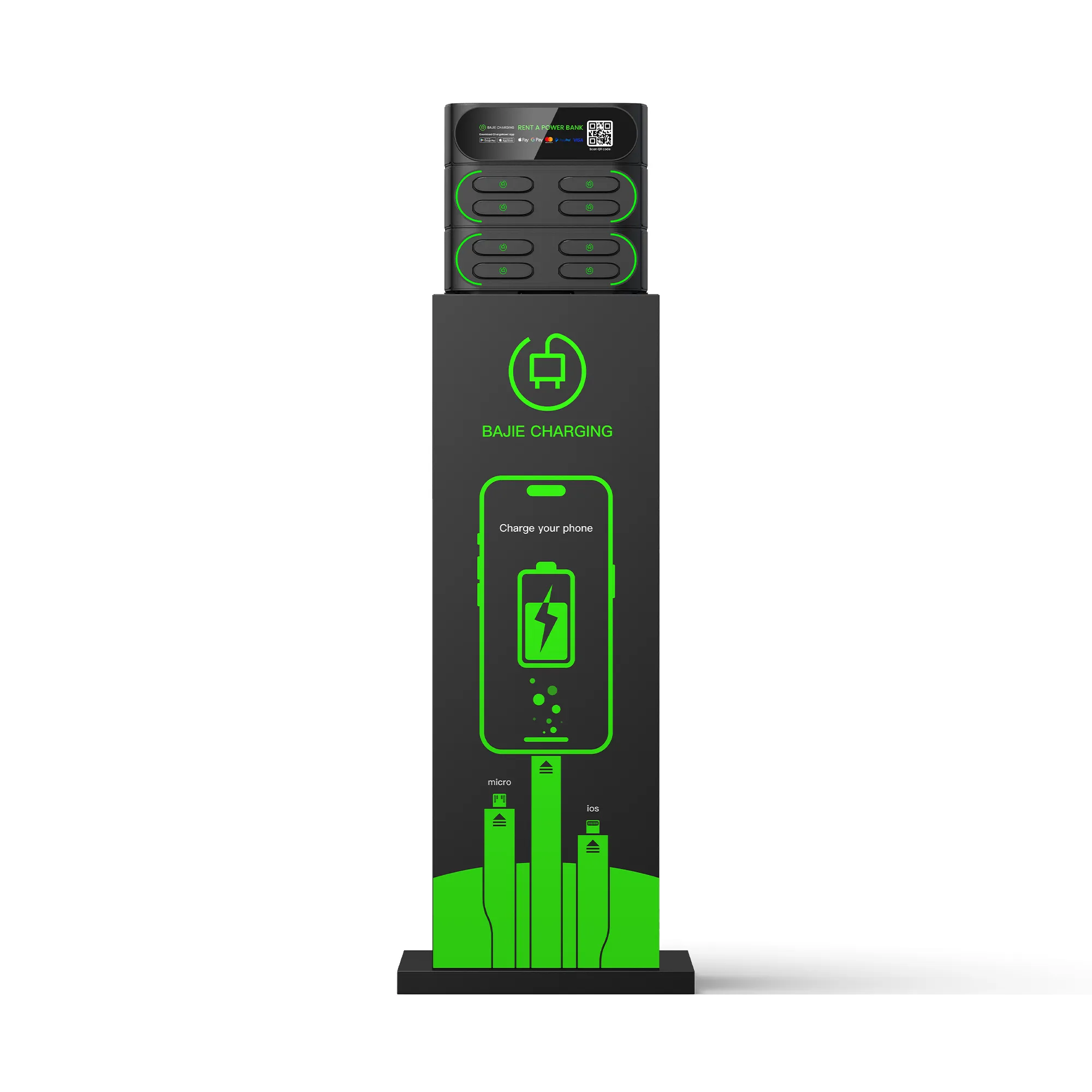 Stackable Power Bank Display Stand