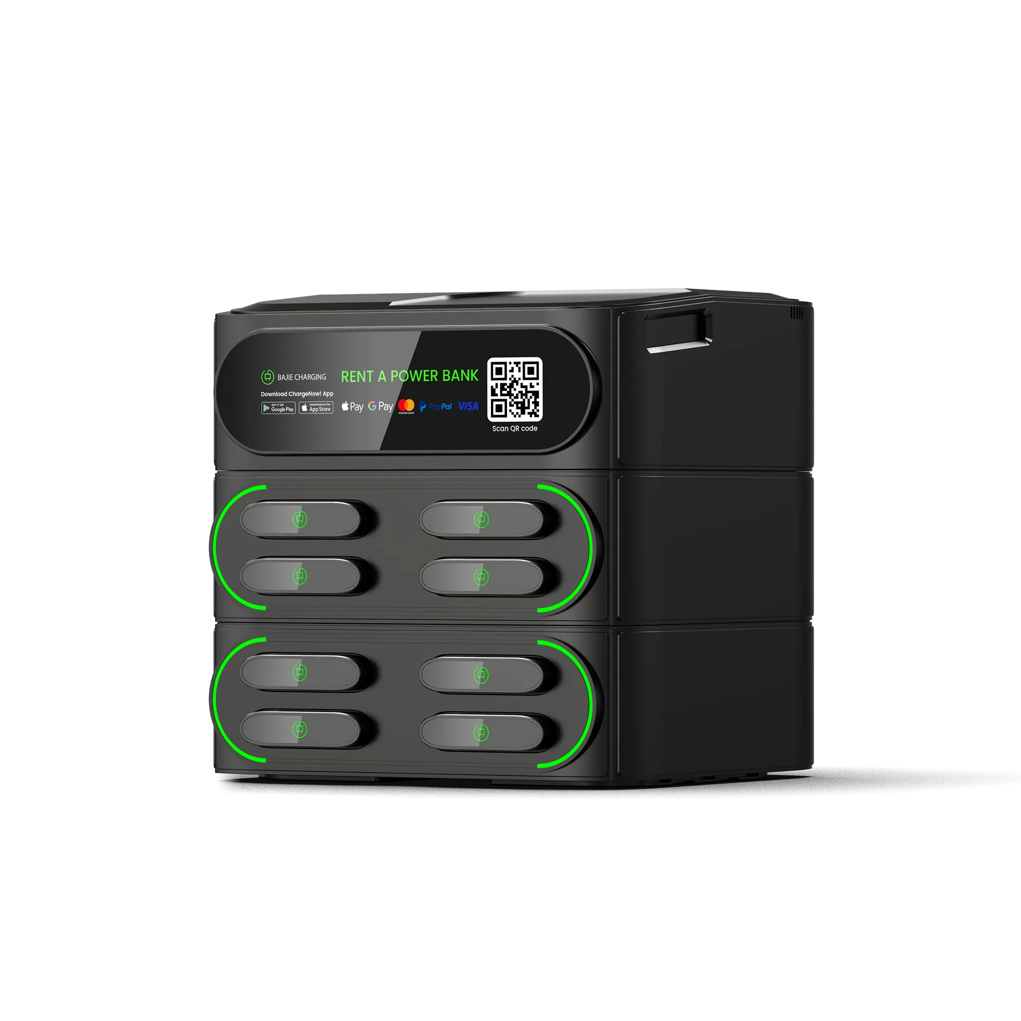 Card-swipe Mobile Phone Charging Station