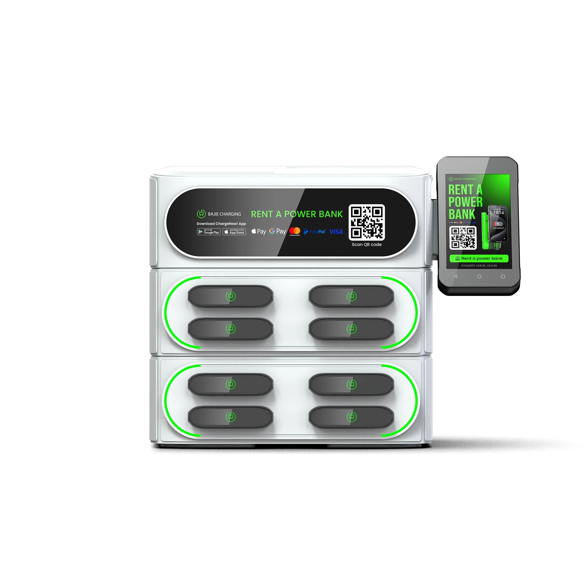 8-Slot Cell Phone Power Bank