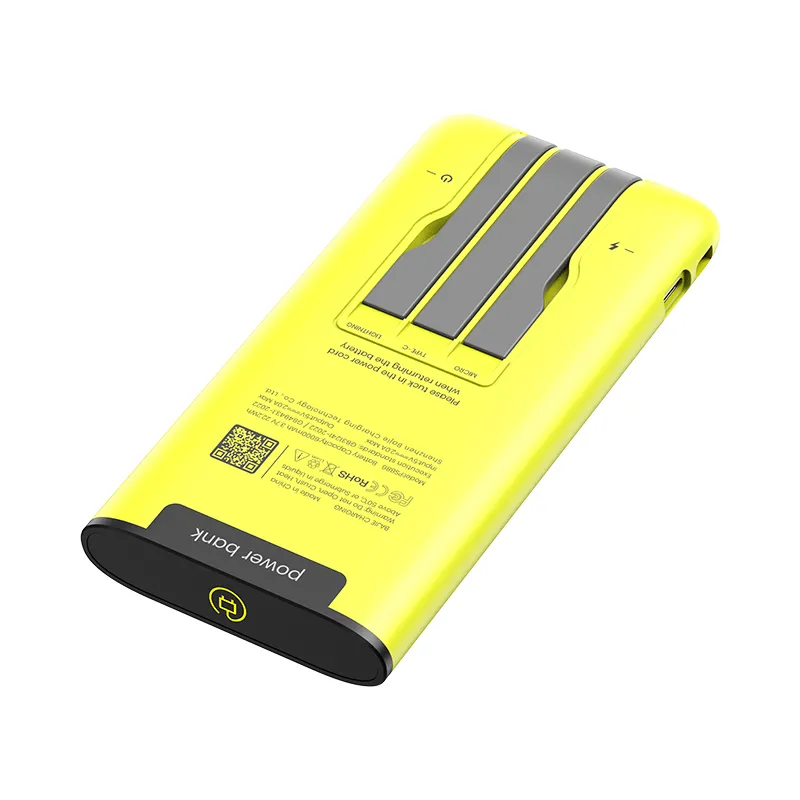 6000mAh LED Logo Power Bank