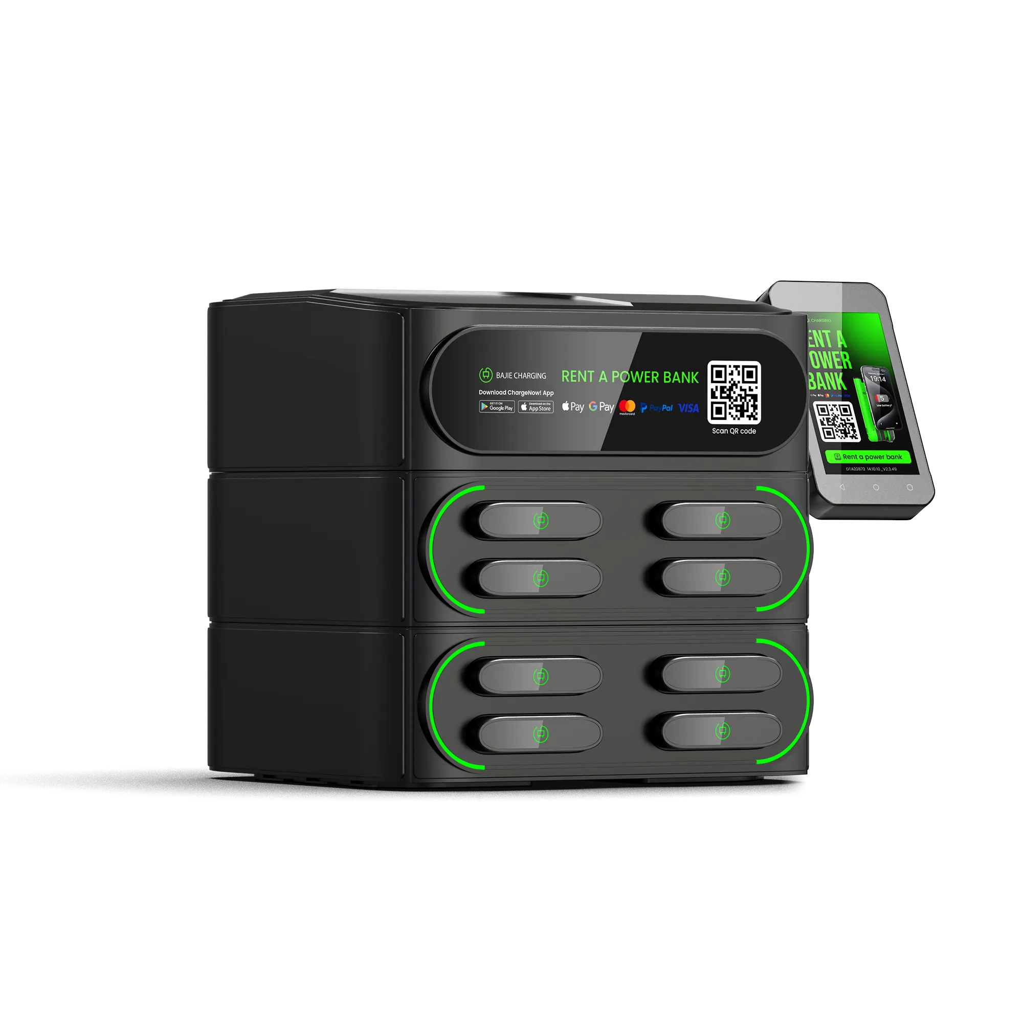 8-Slot Cell Phone Power Bank