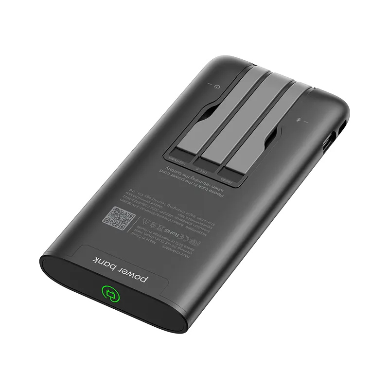 6000mAh LED Logo Power Bank